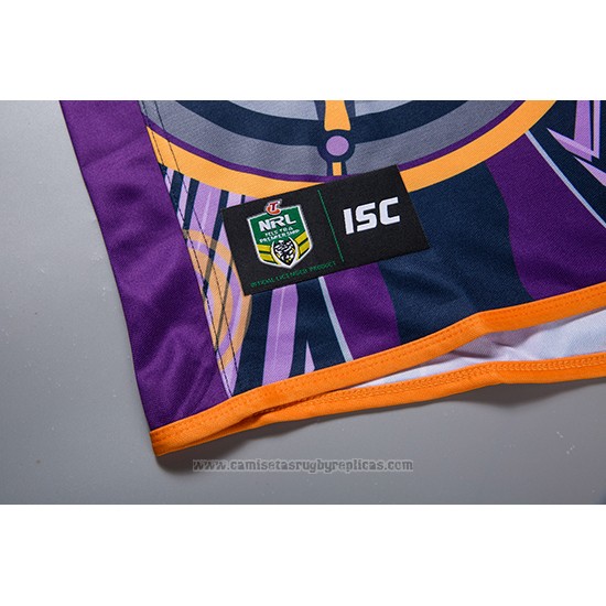 Camiseta Melbourne Storm Rugby 2018-19 Conmemorative